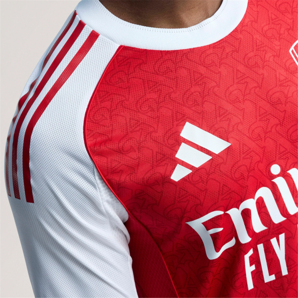 adidas Kieran Tierney Arsenal FC Home Jersey 25/26 w/ EPL Patch (Better Scarlet/White)