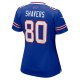 Women's Buffalo Bills Tyrell Shavers Nike Royal Team Game Jersey