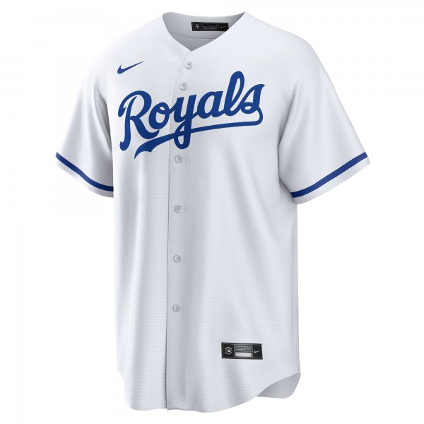 Men's Kansas City Royals Nike White Replica Custom Jersey