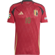 adidas Belgium Romelu Lukaku Home Jersey w/ Euro 2024 Patches 24/25 (Burgundy)