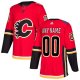 Youth Adidas Calgary Flames Red Home NHL Customized Jersey