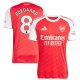 Martin Ødegaard Arsenal adidas 2025/26 Home Replica Player Jersey - Red