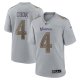 Men's Minnesota Vikings Dalvin Cook Nike Gray Atmosphere Fashion Game Jersey