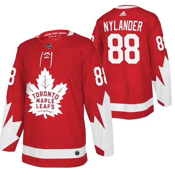 Men's Adidas Toronto Maple Leafs #88 William Nylander 2020 Alternate Nylander Jersey