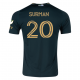 adidas Finn Surman Portland Timbers Home Jersey w/ MLS & Apple Patch 25/26 (Green/Gold)