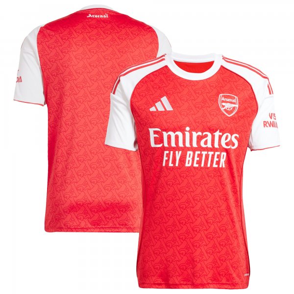 Arsenal adidas 2025/26 Home Replica Jersey - Red