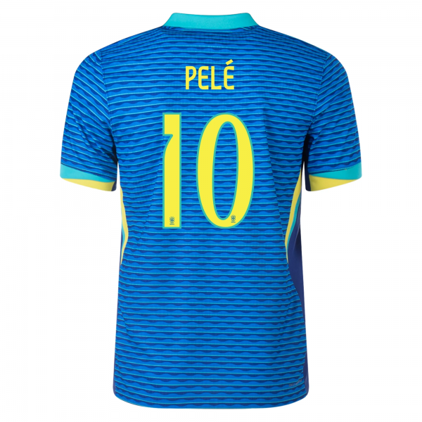 Nike Brazil Pele Away Jersey 24/25 Soar/Dynamic Yellow)