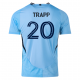 adidas Minnesota United Wil Trapp Away Jersey 25/26 (Zenith Blue)
