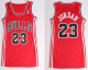 Chicago Bulls #23 Michael Jordan Red Women's Dress Stitched NBA Jersey