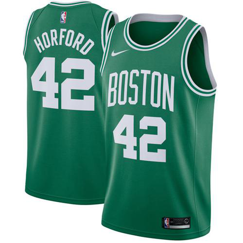 Men's Boston Celtics #42 Al Horford Green Swingman Icon Edition NBA Jersey