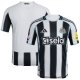 Newcastle United adidas 2025/26 Home Patch Jersey - Black/White