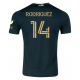 adidas Jonathan Rodriguez Portland Timbers Home Jersey w/ MLS & Apple Patch 25/26 (Green/Gold)