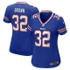 Women's Buffalo Bills Kyron Brown Nike Royal  Game Jersey