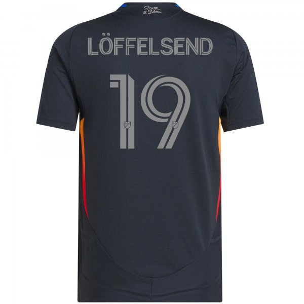 adidas Jasper Löffelsend San Diego FC Home Jersey w/ MLS + Apple TV Patches 25/26 (Night Navy)