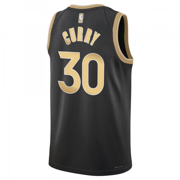 Unisex Golden State Warriors Stephen Curry Nike Black  Select Series Swingman Jersey