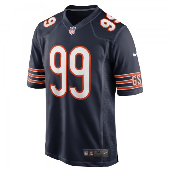 Men's Chicago Bears Gervon Dexter Sr Nike  Navy Team Game Jersey