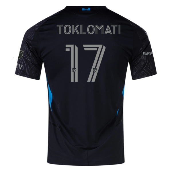 adidas Idan Toklomati Charlotte FC Away Jersey 25/26 (Black)