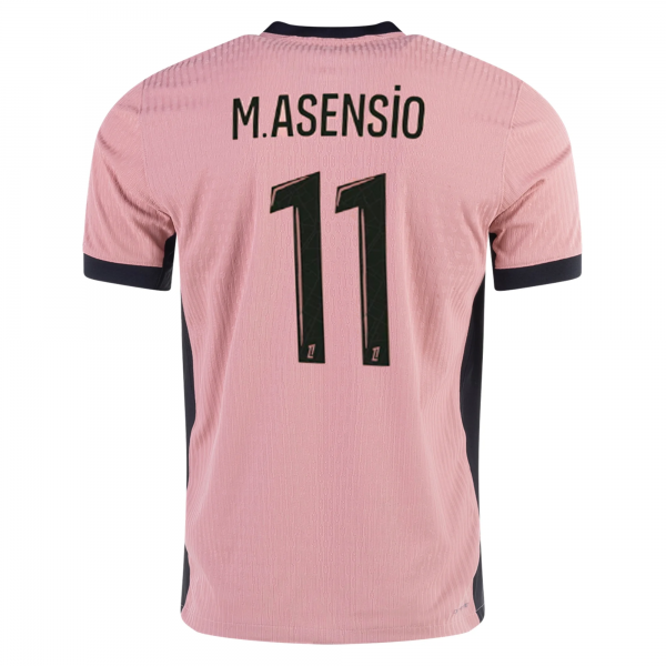 Nike Paris Saint-Germain Marco Asensio Third Jersey 24/25 (Rust Pink/Black)