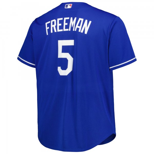 Men's Los Angeles Dodgers Freddie Freeman Royal Big & Tall Replica Player Jersey