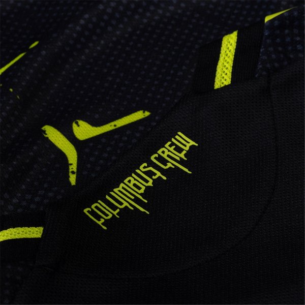 adidas Diego Rossi Columbus Crew Away Jersey w/ MLS Patches 25/26 (Black/Yellow)