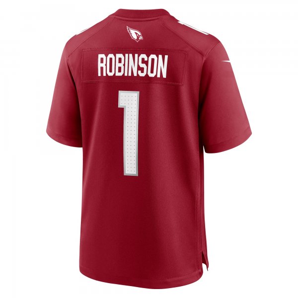 Men's Arizona Cardinals Darius Robinson Nike Cardinal 2024 NFL Draft First Round Pick Player Game Jersey