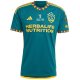 adidas La Galaxy Away Jersey 24/25 + Apple TV & MLS w/ MLS Cup Finals Patch (Green/Yellow)