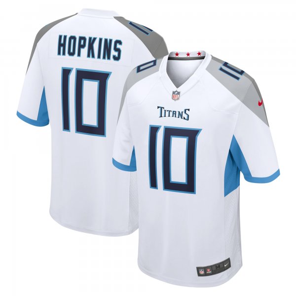 Men's Tennessee Titans DeAndre Hopkins Nike White Game Jersey