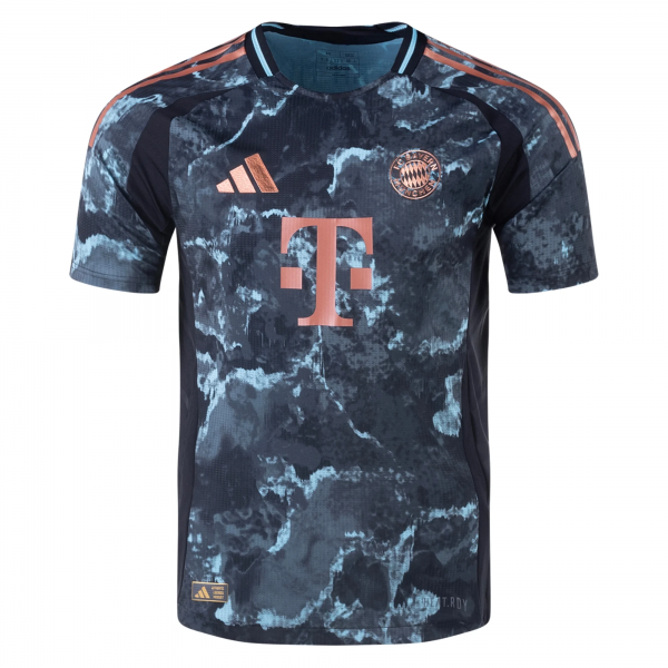 adidas Bayern Munich Away Jersey 24/25 (Black/Copper/Blue)