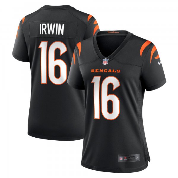 Women's Cincinnati Bengals Trenton Irwin Nike Black Game Player Jersey