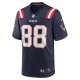 Men's New England Patriots Mike Gesicki Nike Navy Game Jersey