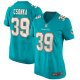 Women's Miami Dolphins Larry Csonka Nike Aqua Game Retired Player Jersey