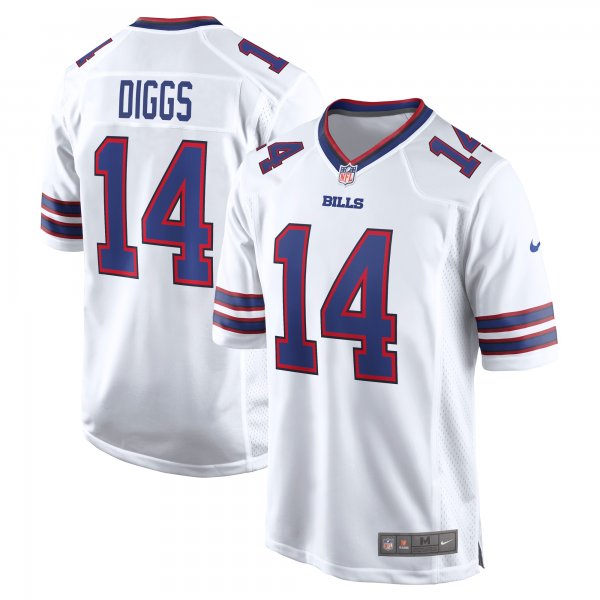 Men's Buffalo Bills Stefon Diggs Nike White  Game Jersey