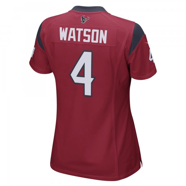 Deshaun Watson Houston Texans Nike Women's Player Game Jersey - Red