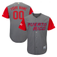 Team Puerto Rico Gray 2017 World Baseball Classic Stitched MLB Jersey