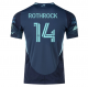 adidas Paul Rothrock Seattle Sounders Away Jersey 25/26 w/ MLS Patches & Sponsor (Aura Ink)