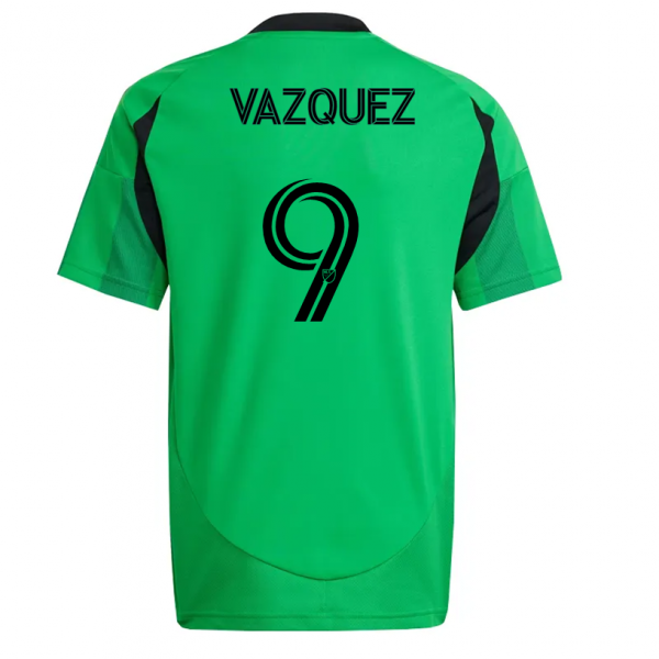 adidas Austin FC Brandon Vazquez Home Jersey 25/26 (Real Green)