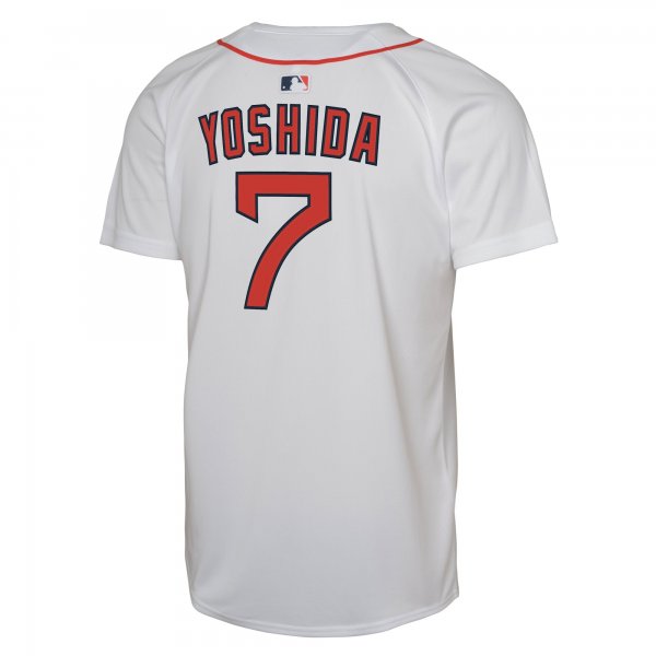 Youth Boston Red Sox Masataka Yoshida Nike White Home Replica Player Jersey