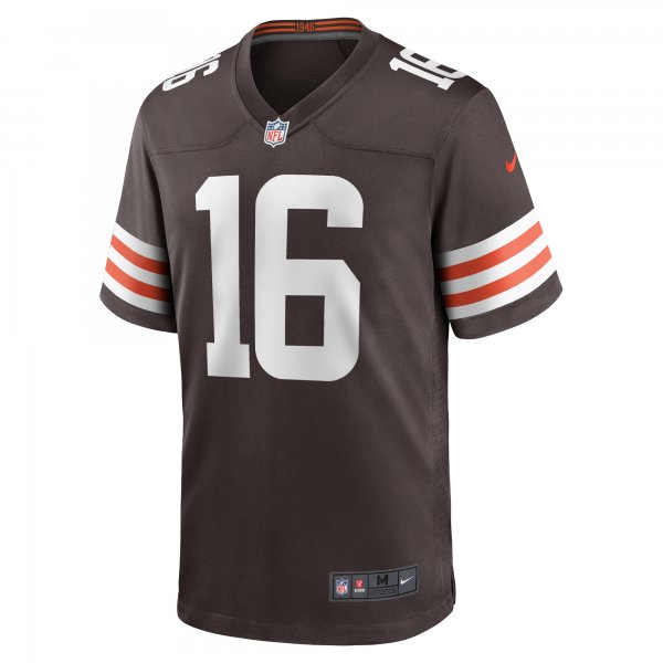 Men's Cleveland Browns Jaelon Darden Nike  Brown Team Game Jersey