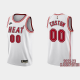 Men's Miami Heat Custom 2022-23 Classic Edition White NBA Jersey