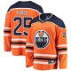 Men's Edmonton Oilers Darnell Nurse Fanatics Orange Breakaway Player Jersey