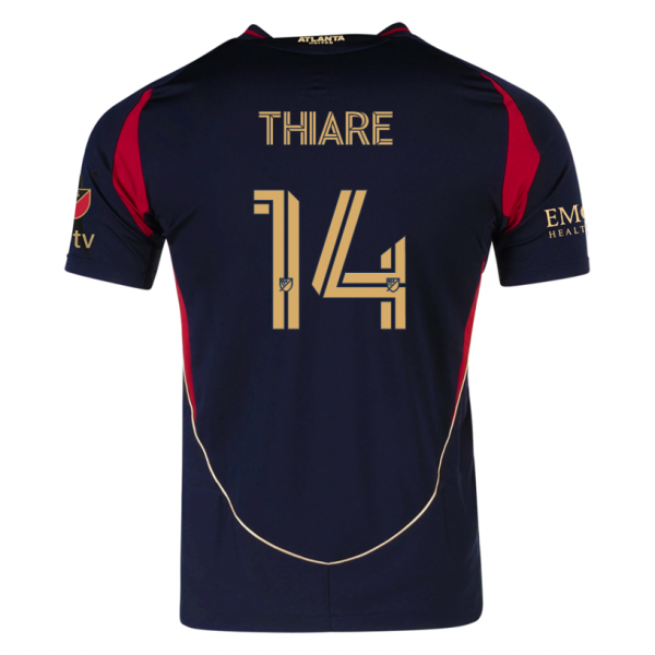 adidas Jamal Thiaré Atlanta United Home Jersey w/ MLS Patches 25/26 (Red/Black)