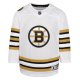 Youth Boston Bruins  White 100th Anniversary Premier Jersey