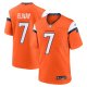 Men's Denver Broncos #7 John Elway Nike Orange Retired Player Limited Jersey