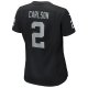 Women's Las Vegas Raiders Daniel Carlson Nike Black Player Game Jersey