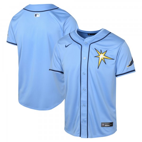 Youth Tampa Bay Rays NikeLight  Blue Alternate Limited Jersey