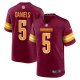 Men's Washington Commanders Jayden Daniels Nike Burgundy 2024 NFL Draft First Round Pick Player Game Jersey