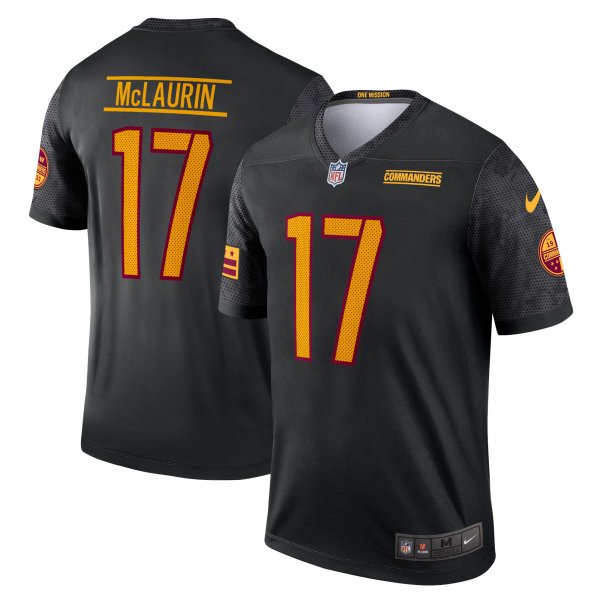 Men's Washington Commanders Terry McLaurin Nike Black Alternate Legend Jersey