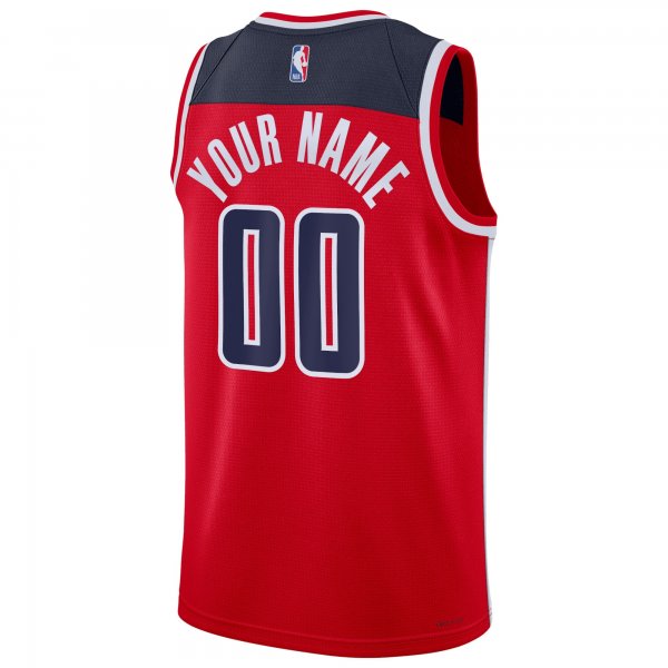 Unisex Washington Wizards Nike Red Swingman Custom Jersey - Icon Edition