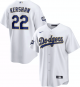 Men's Los Angeles Dodgers #22 Kershaw Nike 2021 Gold Program MLB Cool Base Jersey