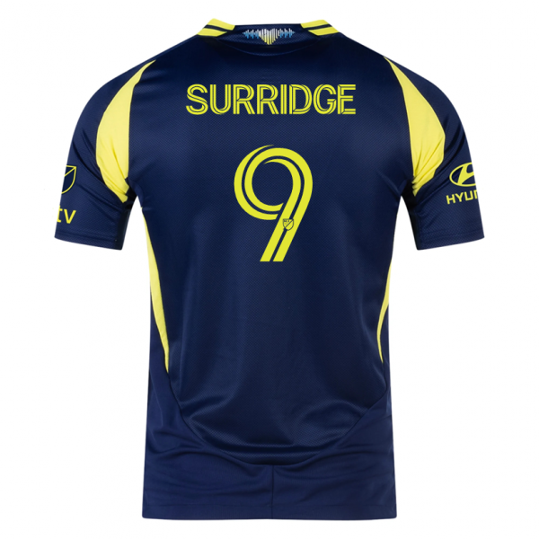 adidas Nashville Sam Surridge Away Jersey w/ MLS + Apple TV 25/26 (Tena Blue)